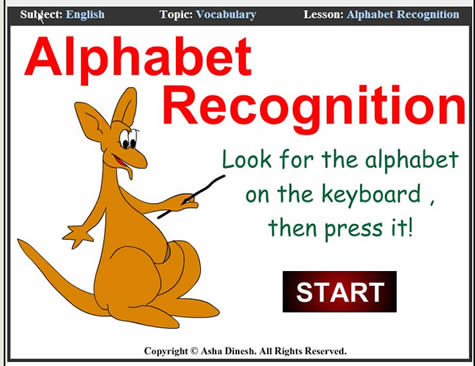 Alphabet Recognition 
